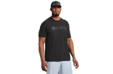 Image of Beretta Hardlines T-Shirt - Mens, Short Sleeve, Black, Large, TS219T18900999L