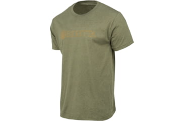 Image of Beretta Hardlines T-Shirt - Mens, Short Sleeve, Heather Mil Green, Small, TS219T189007AUS