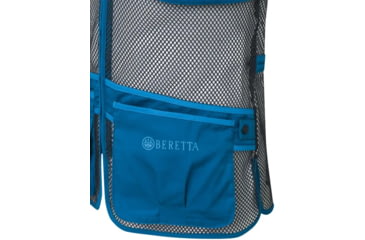 Image of Beretta MenS Full Mesh Vest Medium Blue Twilight, GT671T155305E2M