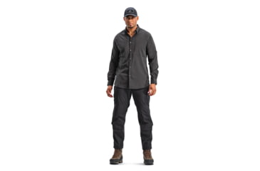 Image of Beretta TKAD Flex Shirt - Mens, Long Sleeve, Black, Extra Large, LU931T23340999XL