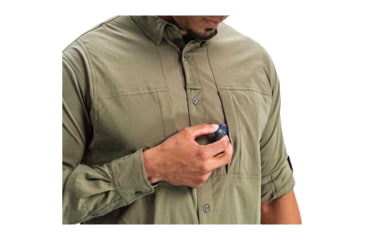 Image of Beretta TKAD Flex Shirt - Mens, Long Sleeve, Stone, 2XL, LU931T23340707XXL