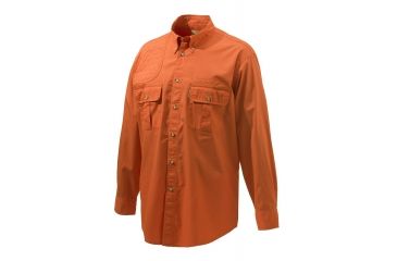 Image of Beretta TM Shooting Shirt L/S, Orange, Medium, LU152075610025M
