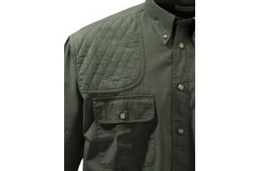 Image of Beretta TM Shooting Shirt L/S, Green, Small, LU152075610715S