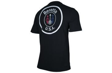 Image of Beretta US Logo T - Shirt, Black, Extra Large, TS252T14160999XL