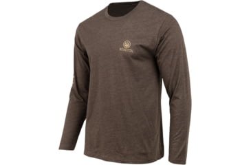 Image of Beretta USA 2.0 T-Shirt - Men's, Long Sleeve, Brown, Large, TS230T18900815L