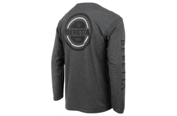 Image of Beretta USA 2.0 T-Shirt - Men's, Long Sleeve, Charcoal, 3XL, TS230T18900093XXXL