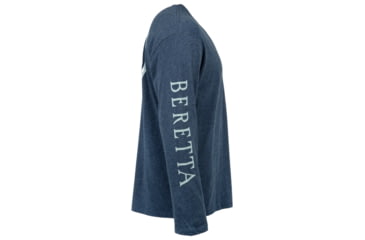 Image of Beretta USA 2.0 T-Shirt - Mens, Long Sleeve, Navy Heather, 2XL, TS230T1890051YXXL