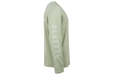 Image of Beretta USA 2.0 T-Shirt - Mens, Long Sleeve, Sage Green, Small, TS230T189007A1S