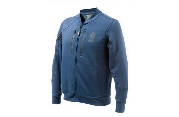 Image of Beretta Veterans Bomber Sweatshirt,Eclipse Blue,Large FU151T09910504L