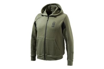 Image of Beretta Veterans Hoodie Sweatshirt,Ivy Green,Large FU161T0991077AL