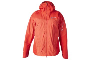 Image of Berghaus Baffin Island Hydroshell Jacket - Womens-Flame Scarlet-Large
