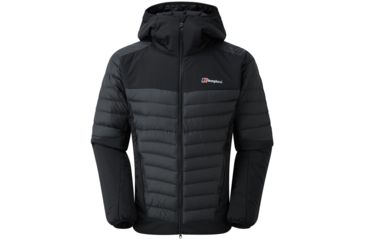 Image of Berghaus Ulvetanna Hybrid 2.0 Insulated Jacket - Men's-Black/Black-Small
