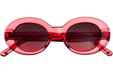 Image of Bertha Margot Handmade in Italy Sunglass - Womens, Red, One Size, BRSIT102-3