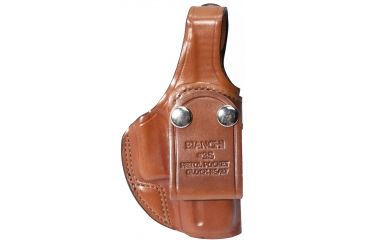 Image of Bianchi 3S Pistol Pocket Leather Holster Plain Tan, Right Hand 19184
