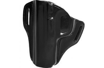 Image of Bianchi 57 Remedy Belt Slide Holster, S&amp;W M&amp;P 9mm/.40/.45 - Black, Left Hand 25047