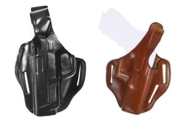 Image of Bianchi 77 Piranha Holsters for S&amp;W M&amp;P .45 (4.5 or 4.0 inches), sizes 45 and 45A, Black, Tan