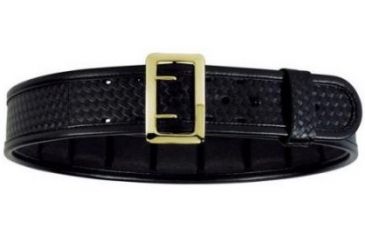 Image of Bianchi 7960 AccuMold Elite Sam Browne Belt - Basket Black, Brass, Waist Size 44-46in, 22252