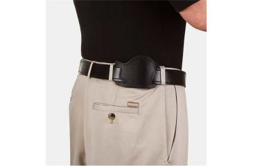 Image of Bianchi Foldaway Leather Belt Slide Holster Combo - 24435