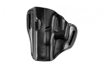 Image of Bianchi 57 Remedy Belt Slide Holster, Glock 17, 22, 31 - Black, Left Hand 25031