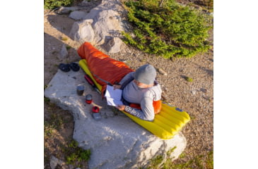 Image of Big Agnes Divide Sleeping Pad, Warm Olive, 25x72, Wide, Regular, PDWR23