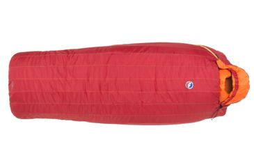 Image of Farwell 0 Sleeping Bag Synthetic-Coffee/Crimson-Long-Right