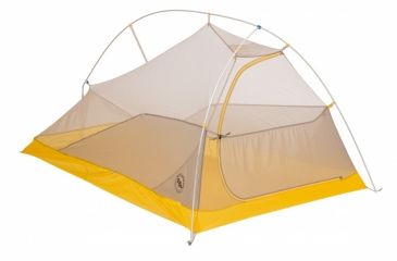 Image of Big Agnes Fly Creek HV UL 2 Tent - 2 Person, 3 Season-Ash/Yellow