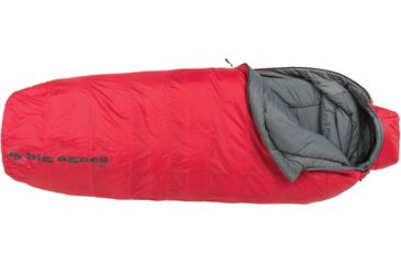 Image of Big Agnes Gunn Creek 30 Sleeping Bag Synthetic-Red-Regular-Right