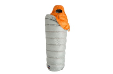 Image of Big Agnes Lost Ranger 3N1 0 Sleeping Bag, Mercury/Tangelo, Small, BLR3N1S025