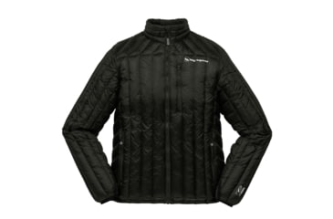 Image of Big Agnes Men's Hole in the Wall Jacket - 700 DownTek, Black/Black, Extra Large, 31104-001-XL