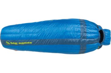 Image of Big Agnes Mystic 15 UL Sleeping Bag 850 DownTek-Blue-Regular-Right