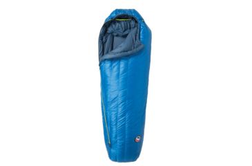 Image of Big Agnes Mystic UL 15 Sleeping Bag 850 DownTek, Right Zip, Blue, Small, BMULSR19