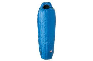 Image of Big Agnes Mystic UL 15 Sleeping Bag 850 DownTek, Right Zip, Blue, Small, BMULSR19