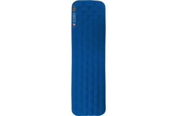 Image of Big Agnes Q-Core Deluxe Sleeping Pad-Blue-Petite