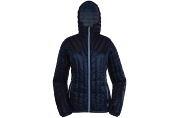 Image of Big Agnes Shovelhead Hooded Jacket - Womens-Black/Cool Gray-Small