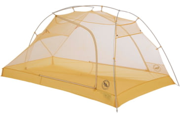 Image of Big Agnes Tiger Wall UL2 Solution Dye Tent, Gray/Yellow, TTWUL221