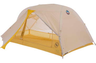 Image of Big Agnes Tiger Wall UL2 Solution Dye Tent, Gray/Yellow, TTWUL221