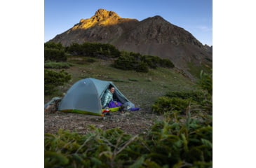 Image of Big Agnes Tiger Wall Ul1 Tent, Mercury/Evening Primrose, 1 Person, TTWUL125