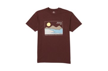 Image of Billabong Abstract Eco-Friendly Graphic T-Shirt - Mens, Port, Small, M406SBAB-PTO-S