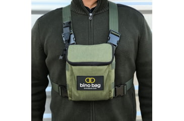 Image of Bino Dock Bino Bag Green Includes 3 Straps &amp; Safety Crd