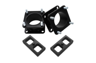 Image of Bison Offroad Toyota Tundra TRD / SR5 / Rock Warrior 2WD/4WD 2007-2020 Lift Kit, 35in Max Tire Size, Black, 3F/ 1R, TK-2501-35