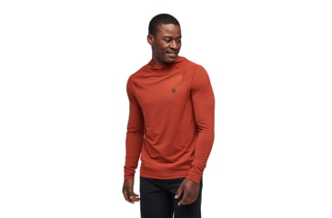 Image of Black Diamond Alpenglow Hoody - Mens, Burnt Sienna, Medium, AP7520206044MED1