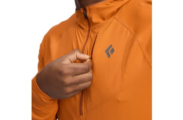 Image of Black Diamond Alpenglow Pro Hoody - Mens, Saffron, Small, AP7520938012SML1