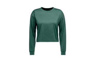 Image of Black Diamond Circuit Long Sleeve Tee - Womens, Deep Woods, Large, AP7520173062LRG1