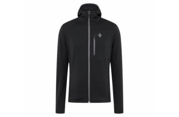 Image of Black Diamond Coefficient Fleece Hoody - Mens, Black, Medium, AP7440200002MED1