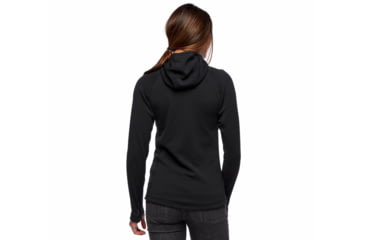 Image of Black Diamond Coefficient Fleece Hoody - Womens, Black, Large, AP7440210002LRG1
