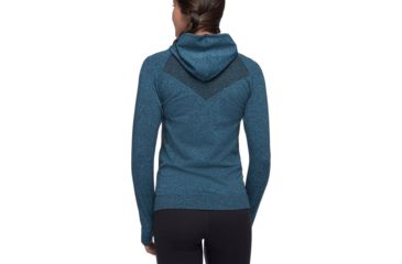 Image of Black Diamond Crux Hoodie - Women, Azul, Small, AP7521204004SML1