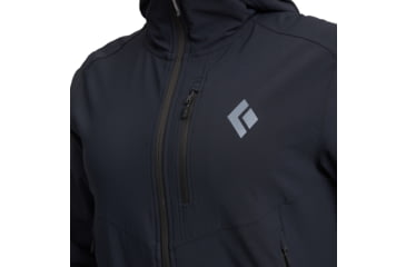 Image of Black Diamond Dawn Patrol Softshell - Womens, Black, Medium, AP7470070002MED1