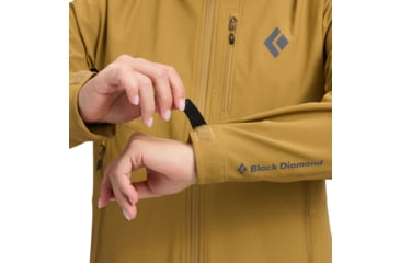 Image of Black Diamond Dawn Patrol Softshell - Womens, Flax, Medium, AP7470072021MED1
