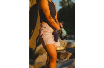Image of Black Diamond Ethos Shorts - Womens, White Oak, Medium, AP7501572019MED1