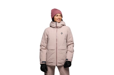 Image of Black Diamond Factor Insulated Parka - Womens, Pale Mauve, Large, AP7461075019LRG1